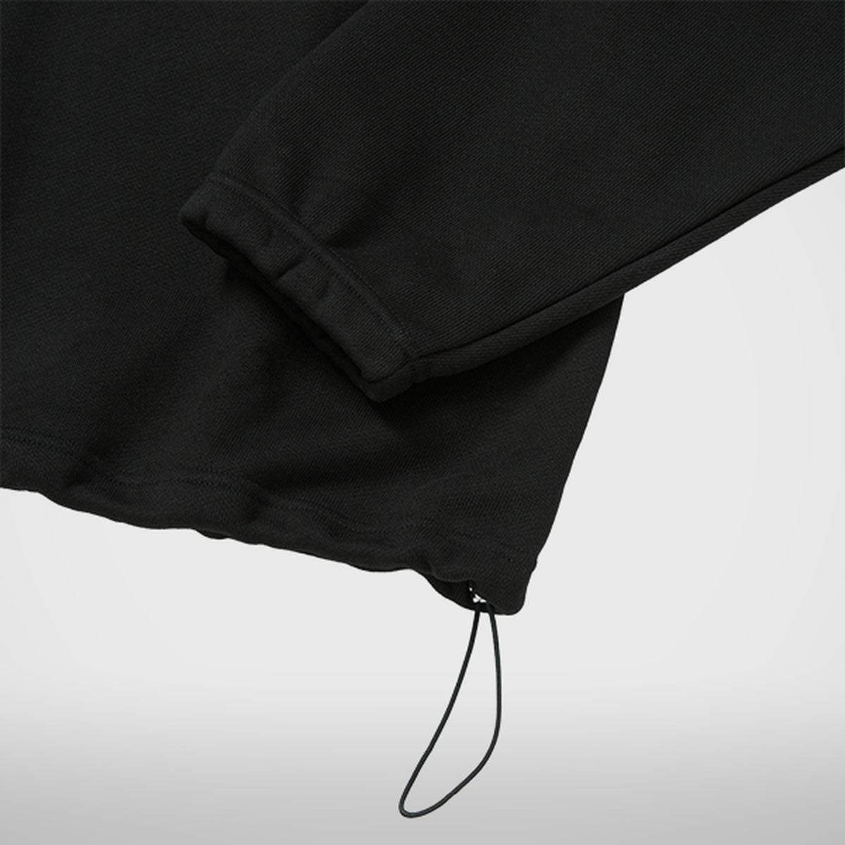Thug Club Color Emblem Sweatshirt in black, view 5 of 5