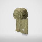 Thug Club TC Destroyed Crochet Tail Hat in beige, view 2 of 3