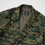 Thug Club TC Army Jacket in green, view 3 of 6