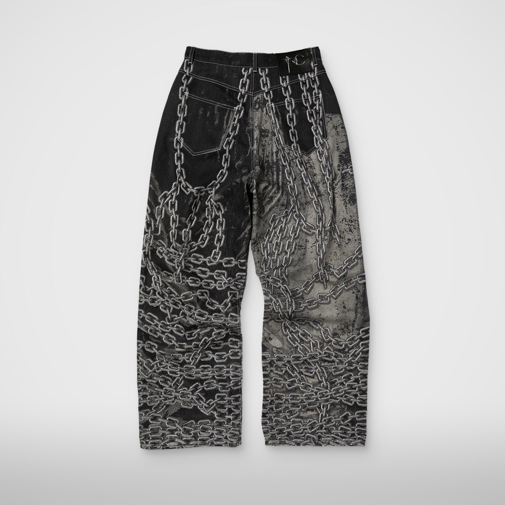 Thug Club TC Shackle Pants in black, view 2 of 6