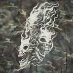 Thug Club Hotheaded Riding Skull Hoodie in camo, view 4 of 6