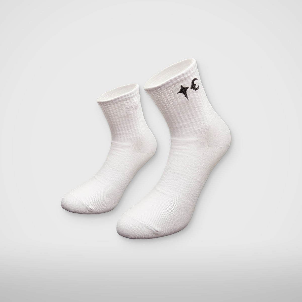 Thug Club TC Embroidered Socks in white