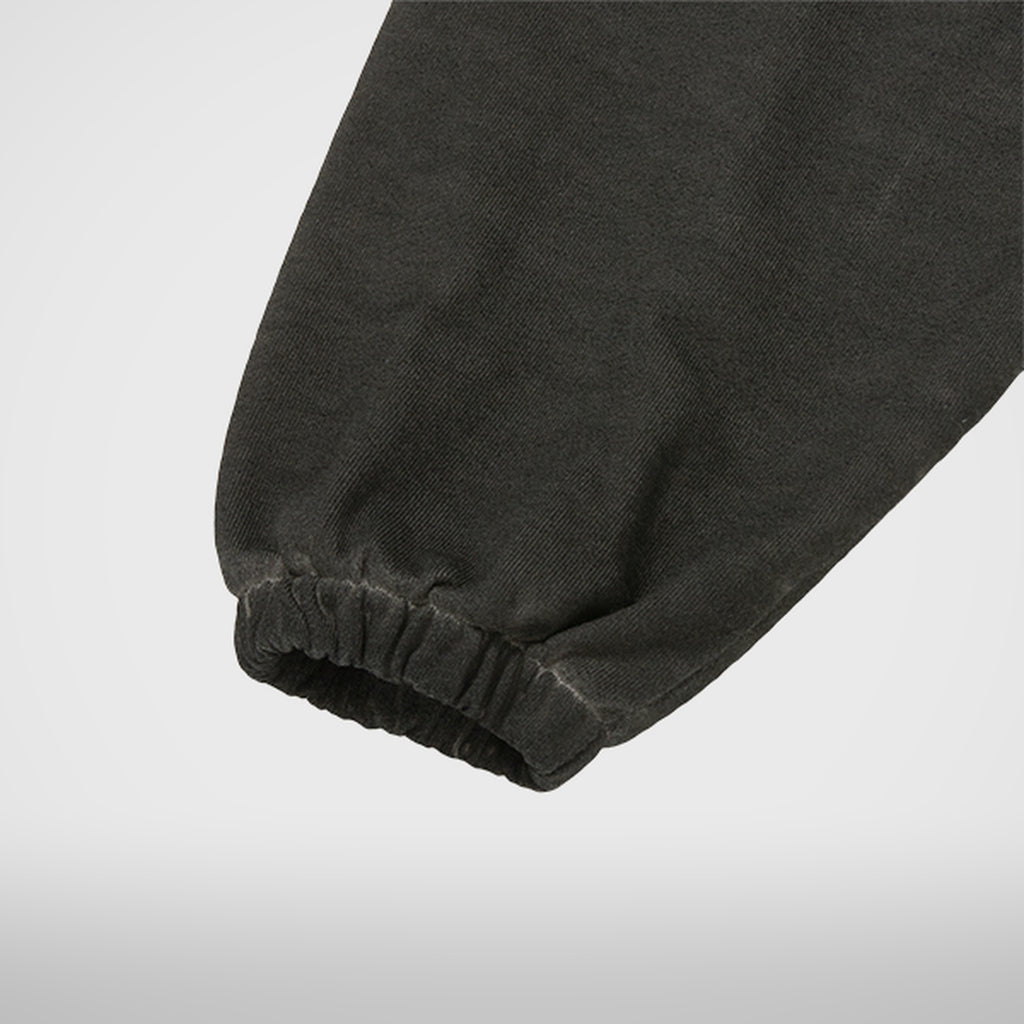 Thug Club Fila X Thug Stitch Snap Hoodie in black, view 6 of 8