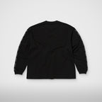 Thug Club TC Pattern Long-Sleeve in black, back view