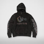 Thug Club Dragon Chopper Hoodie in black