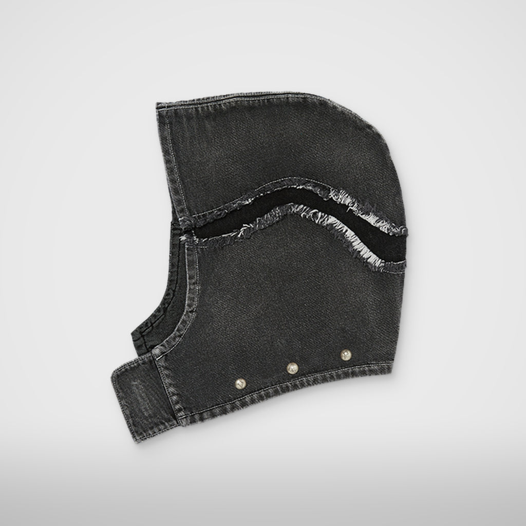 Thug Club Cave Denim Vest in black, view 9 of 10