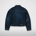 Thug Club Naval Warfare Denim Jacket in blue, view 2 of 8
