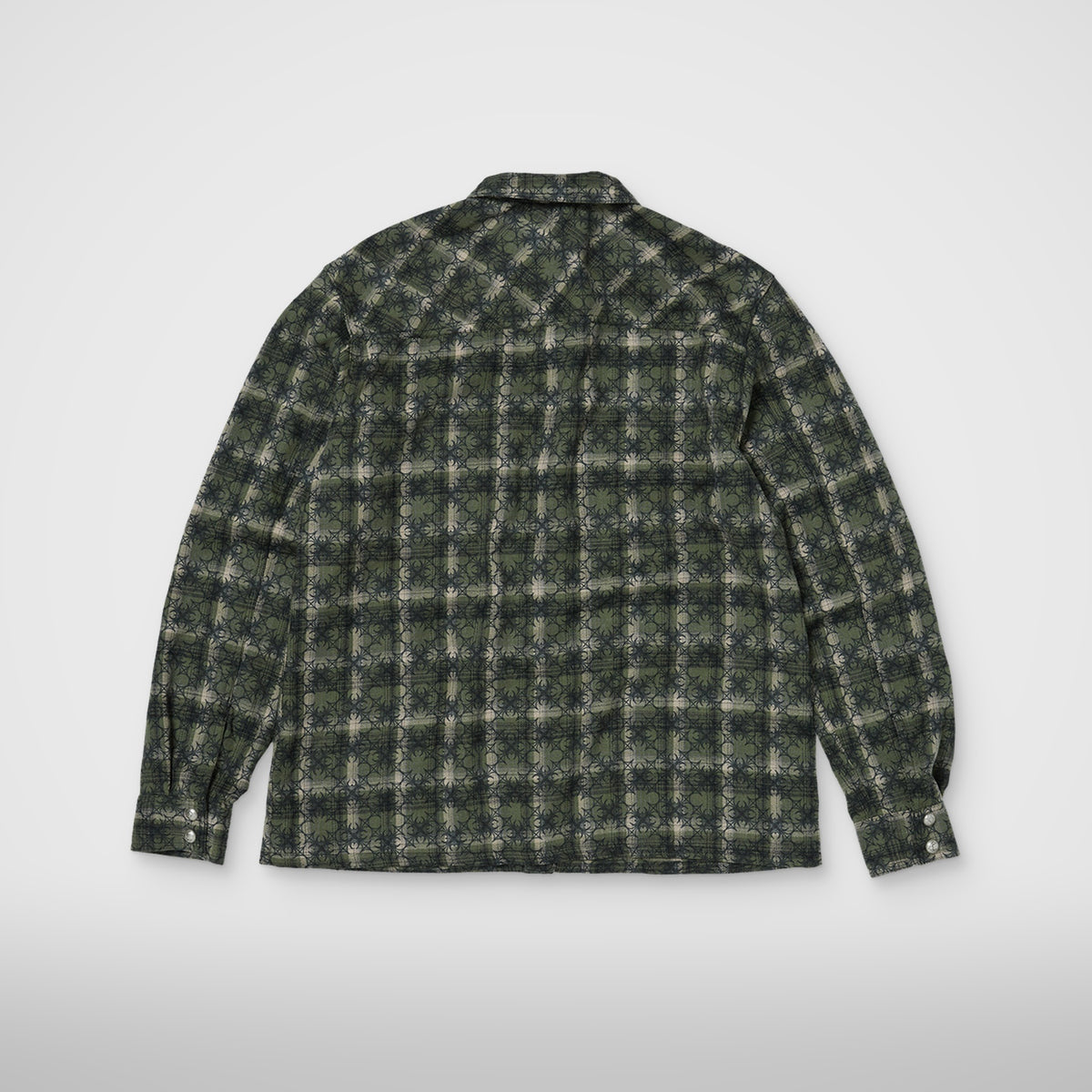 Thug Club TC All Over Pattern Shirt in khaki, view 2 of 2