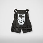 Thug Club Demi Quilted Vest in black