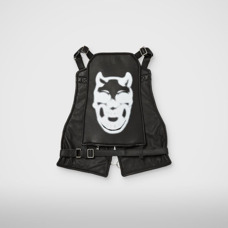 Thug Club Demi Quilted Vest in black