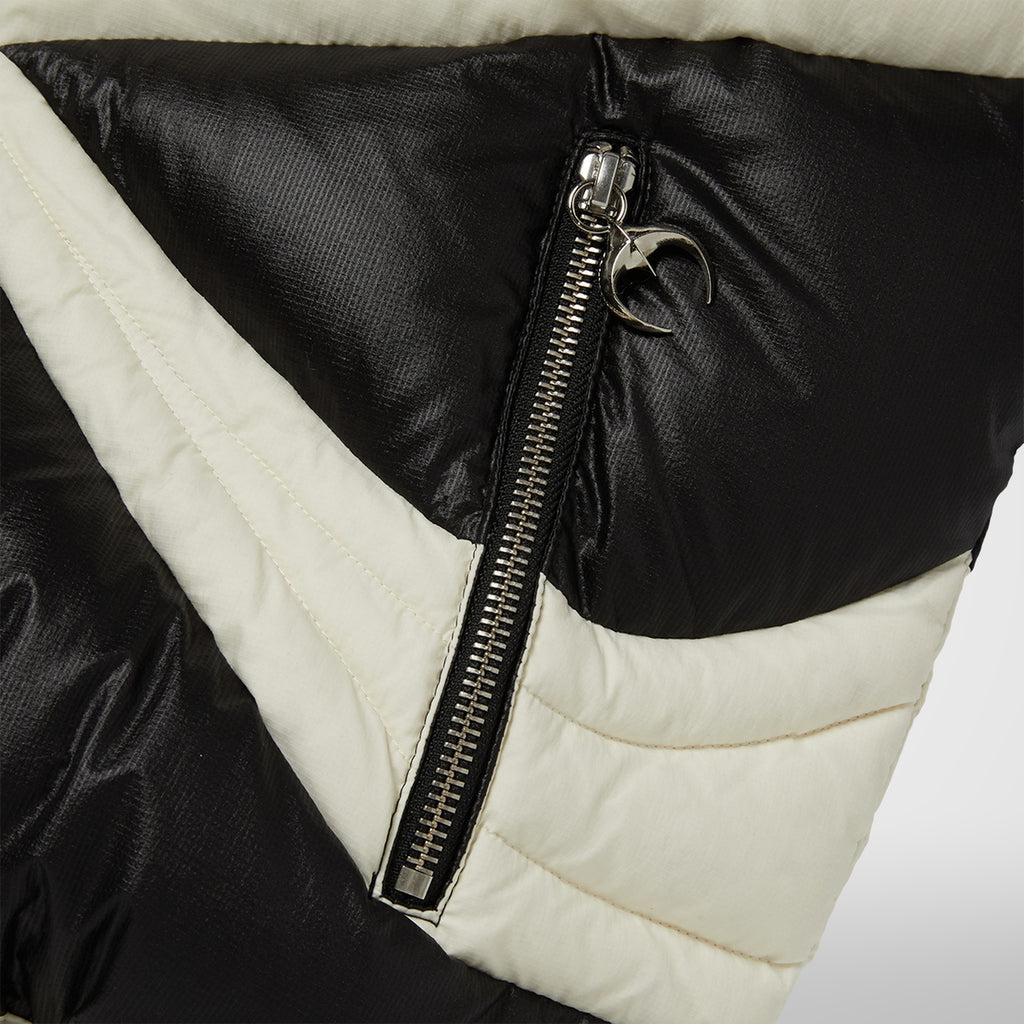 Thug Club TC Dunk Puffer Jacket in black/ivory, view 5 of 8
