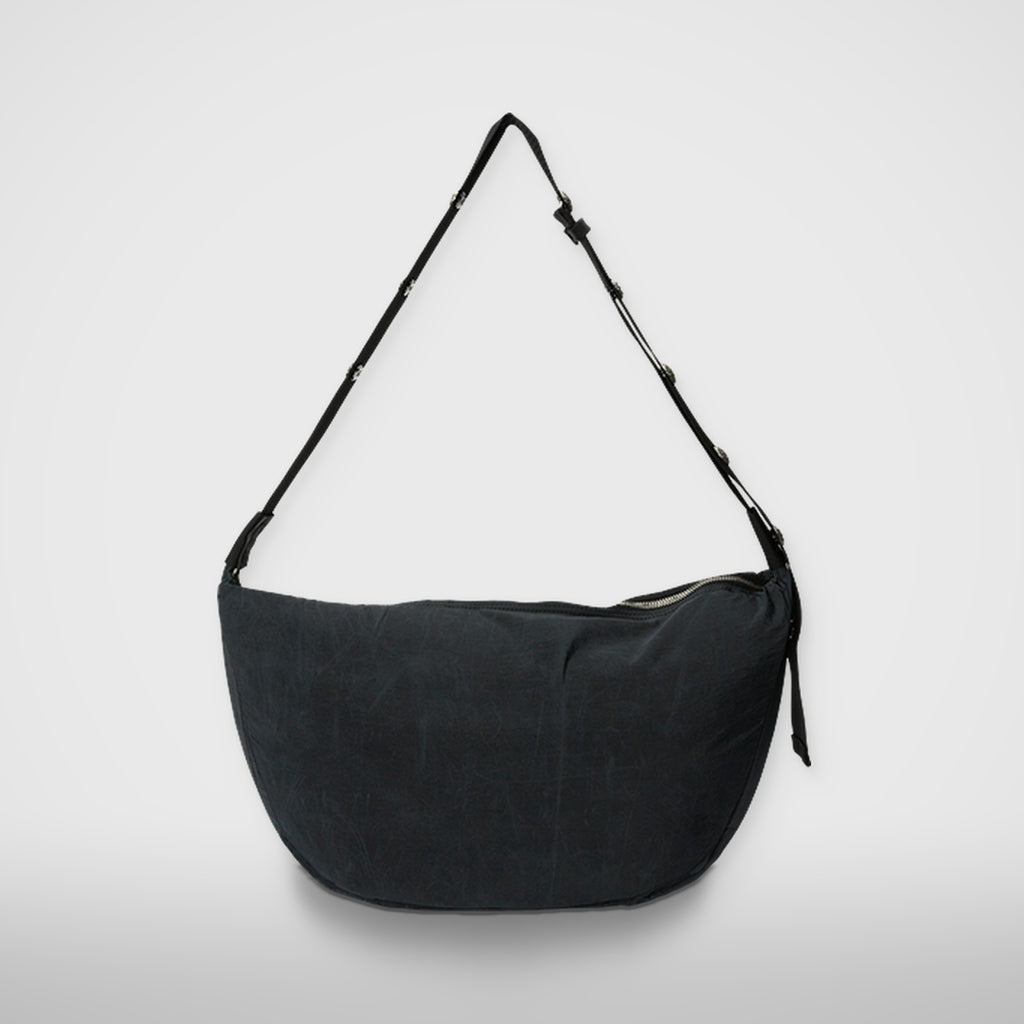 Thug Club Scarred Bio Army Messenger Bag in black, view 3 of 11