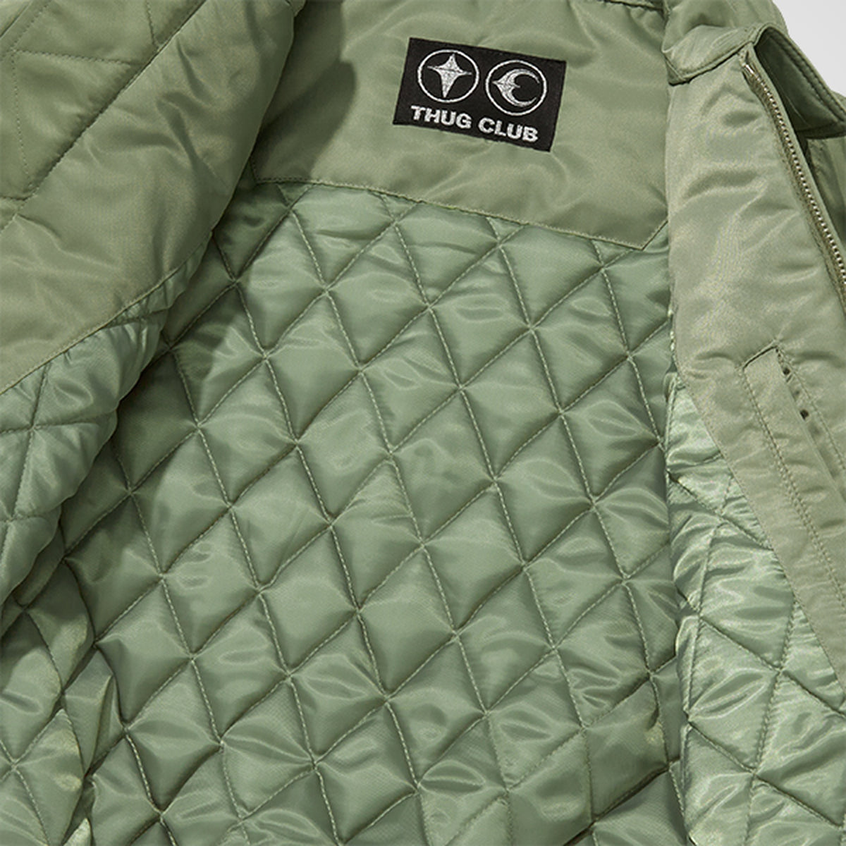 Thug Club A Bird Wants To Fly High, Might Be Hit By Lightning. in olive, view 4 of 12