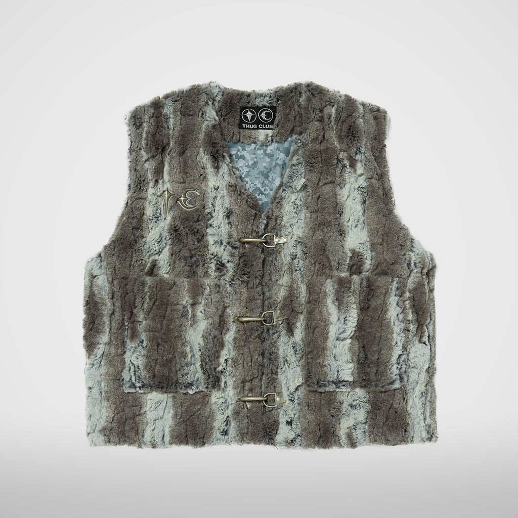 TC Skull Fur Vest