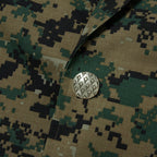 Thug Club TC Army Jacket in green, view 5 of 6