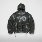 Thug Club Sprayed Camoflage Rock Hoodie in camo