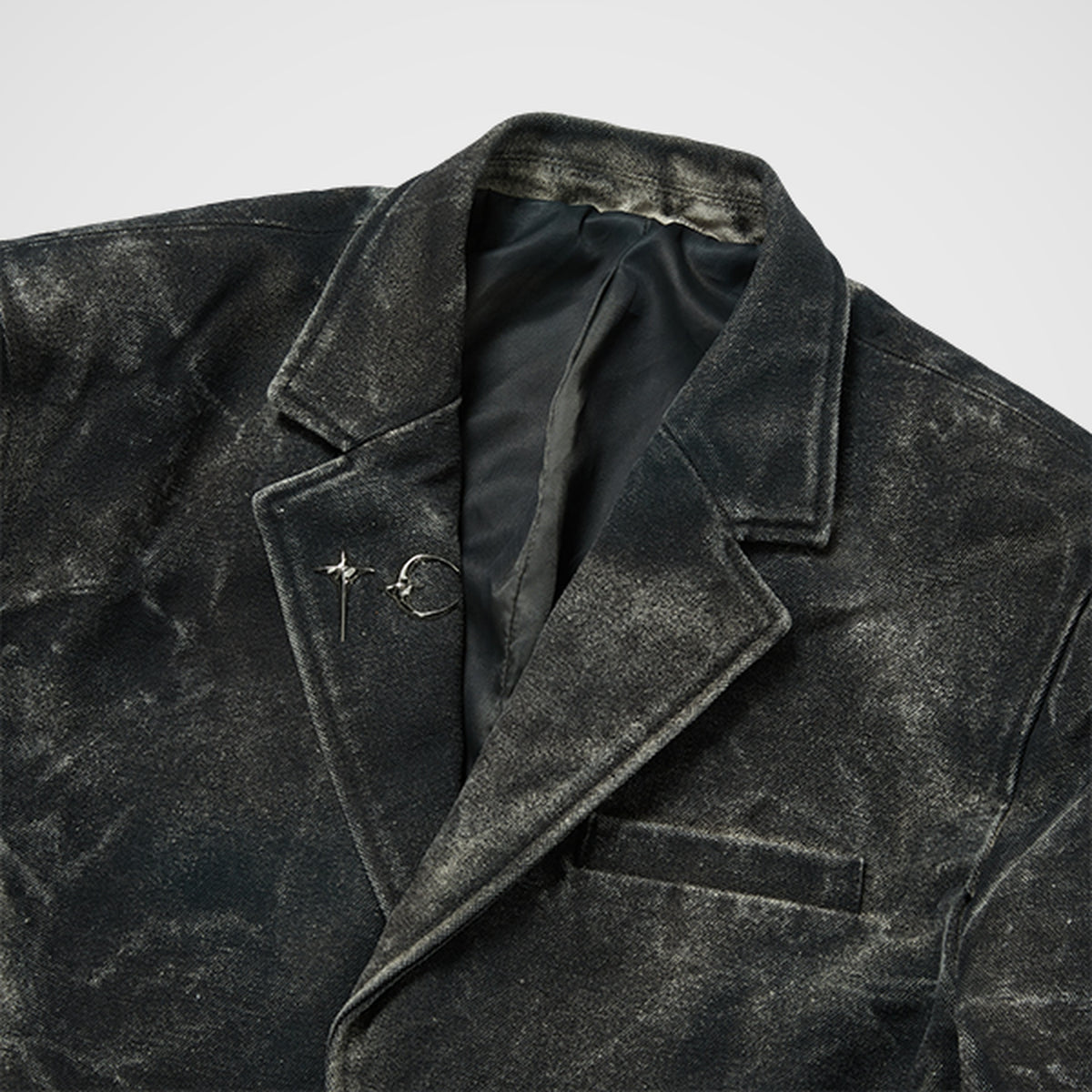 Thug Club Bio Army Blazer in camo, view 3 of 5