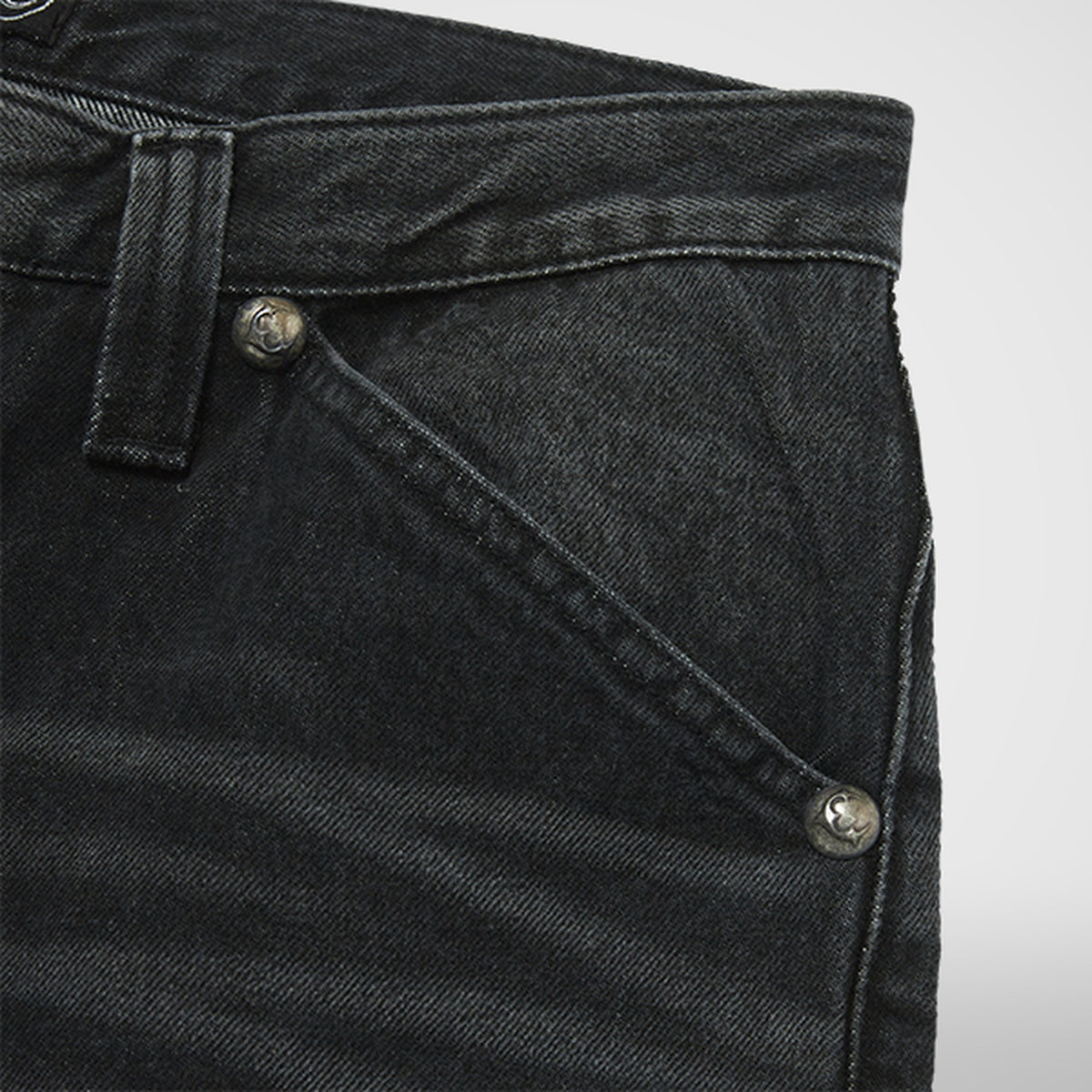 Thug Club Parkour Denim Pants in denim black, view 4 of 8