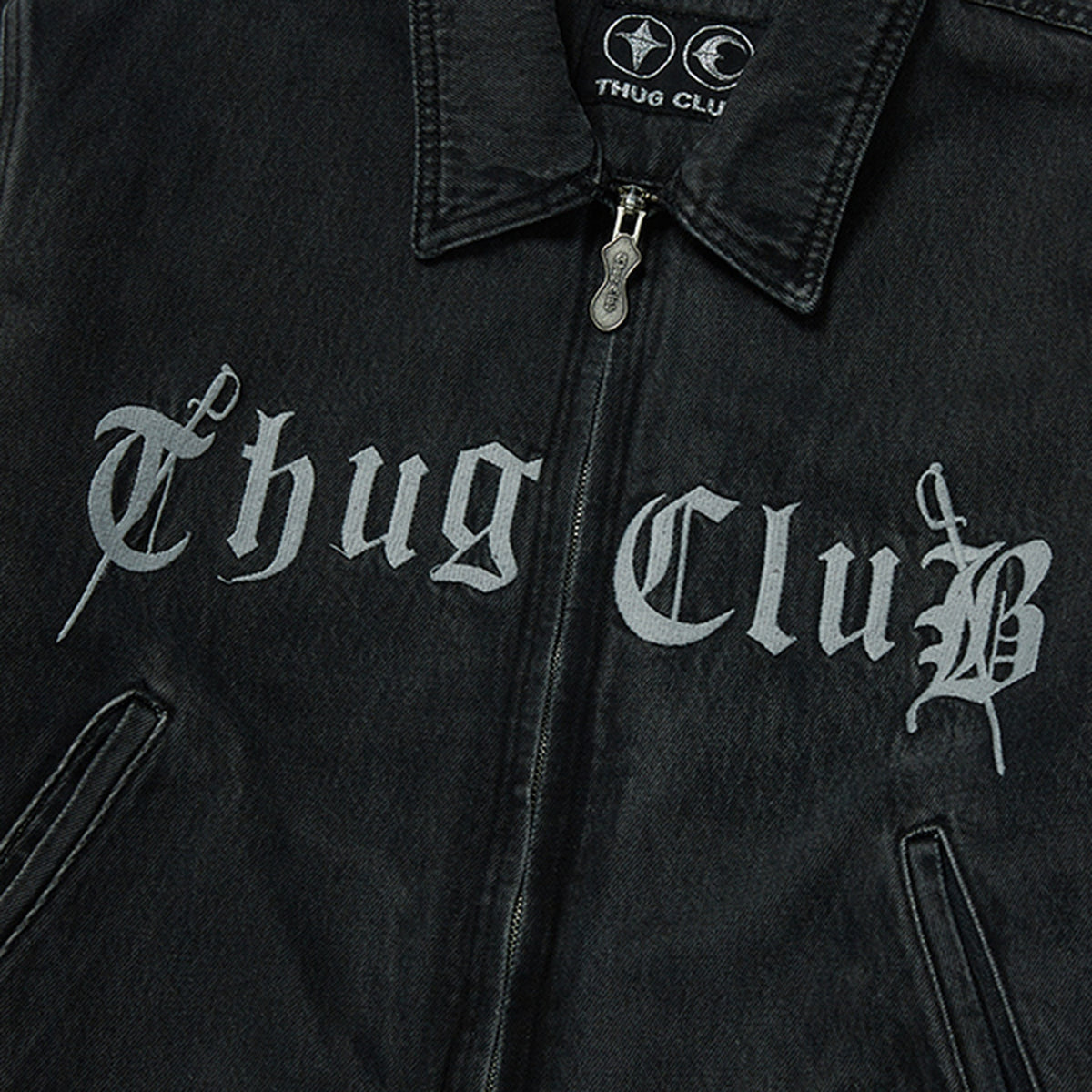 Thug Club TC Eisenhower Jacket in black, view 4 of 9