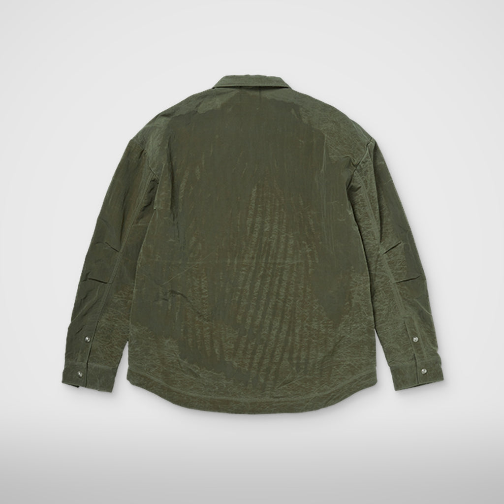 Thug Club Scarred Officer Shirt in khaki, view 2 of 7