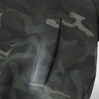 Thug Club Sprayed Camoflage Rock Hoodie in camo, view 5 of 6