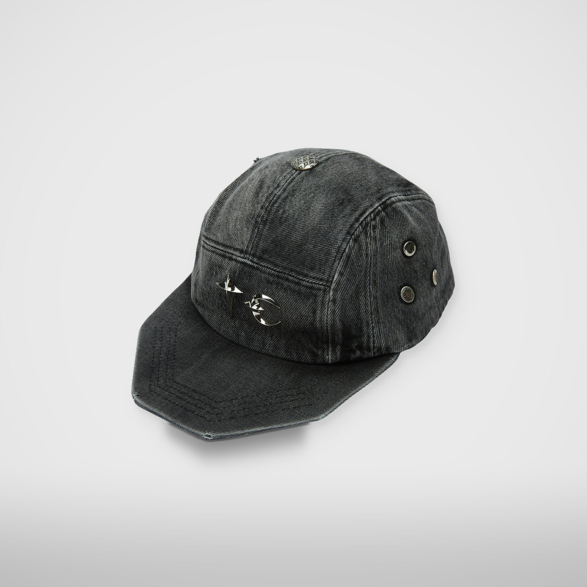 Thug Club TC Army Cap in denim, view 2 of 7