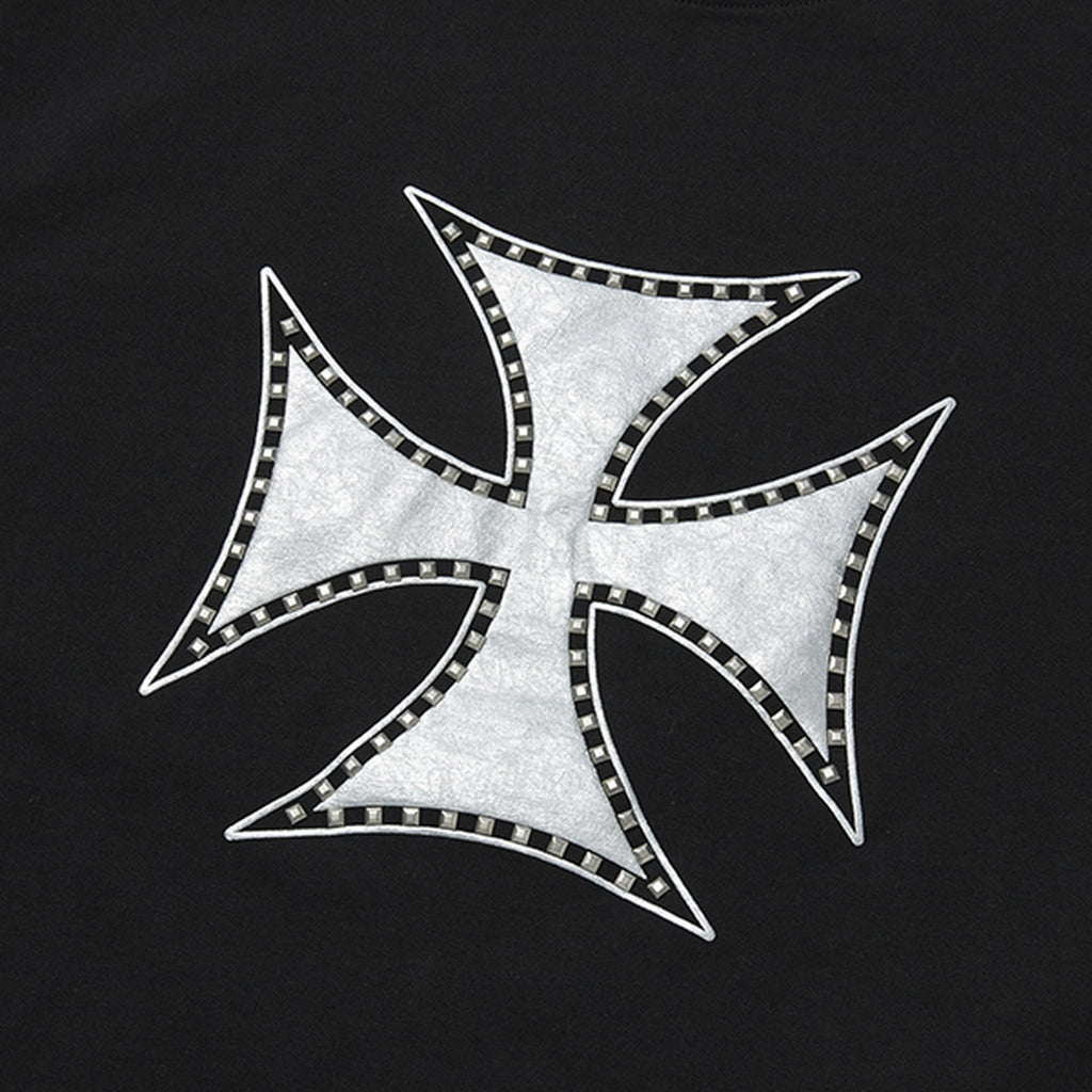 Thug Club Chopper Icon T-Shirt in black, view 4 of 7
