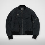 Thug Club Scarred Tango Charlie Bomber in black