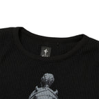 Thug Club Armed Armor Longsleeve Tee in black, view 3 of 5