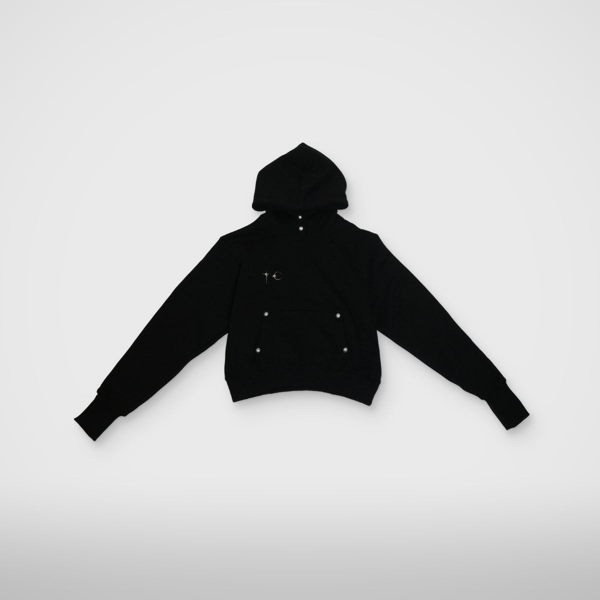 Thug Club Womens Armor Hoodie in black