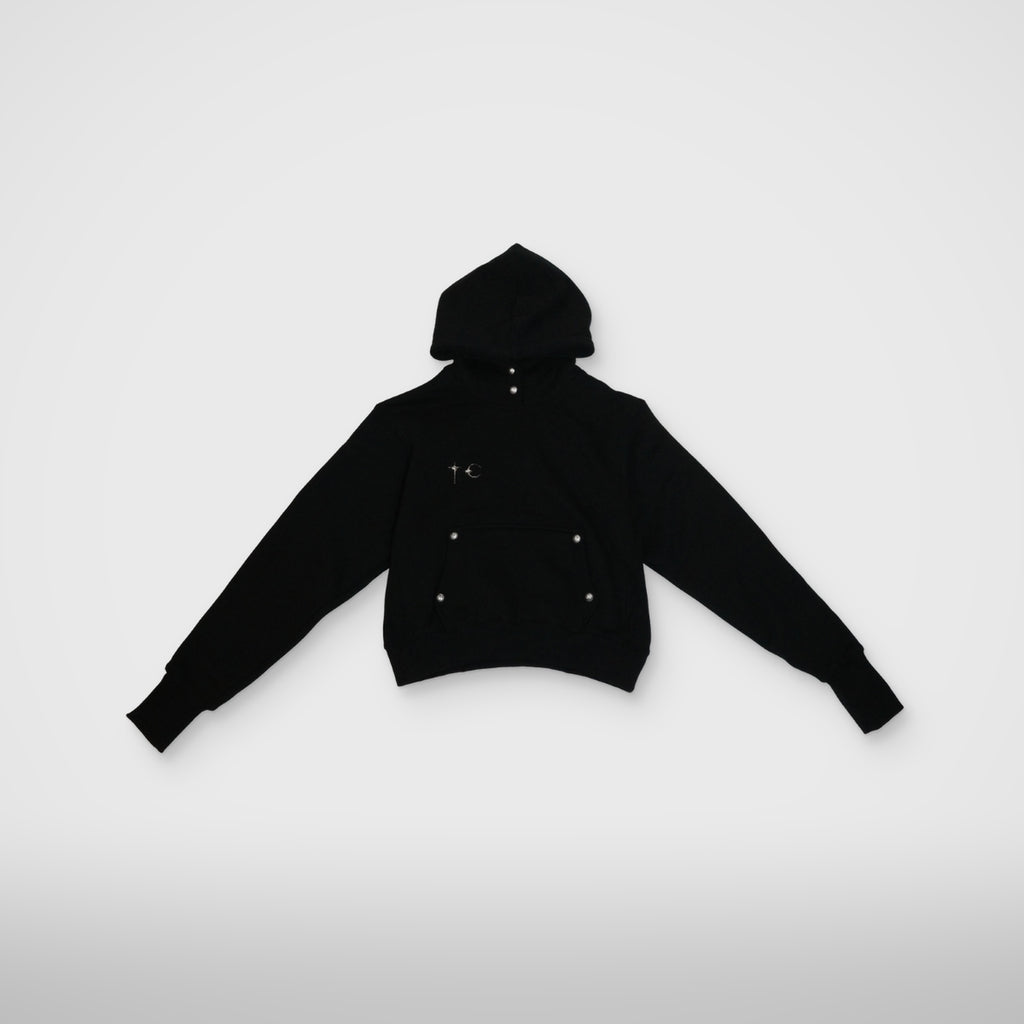 Thug Club Womens Armor Hoodie in grey