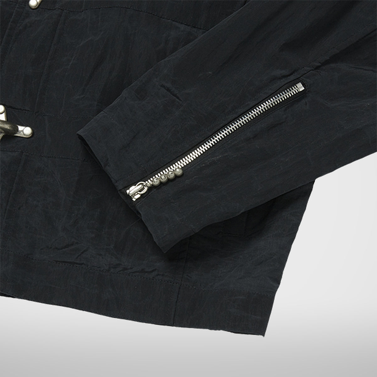 Thug Club Scarred Bio Soldier Jacket in black, view 6 of 7