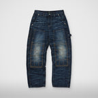 Thug Club Vintage Angels Work Pants in blue