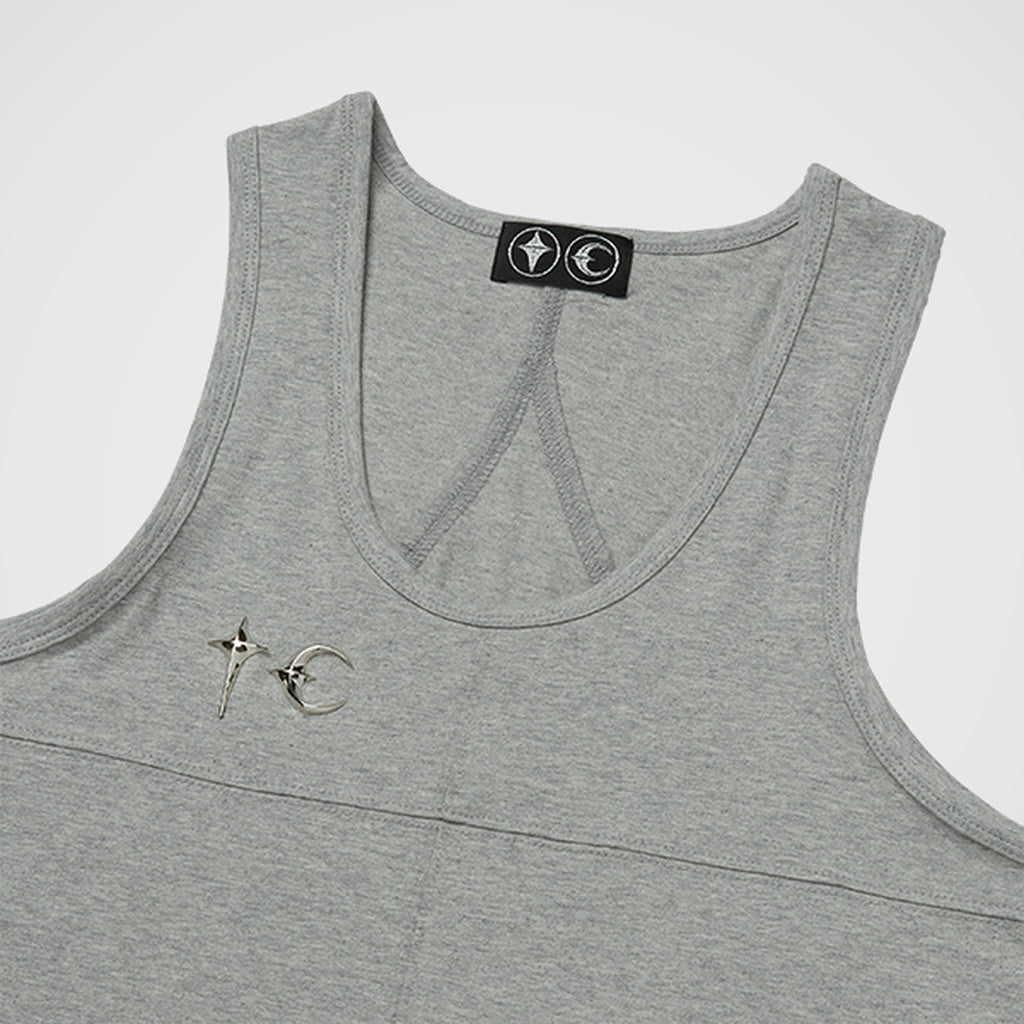 Thug Club TC Tank Top in grey, view 3 of 5