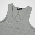 Thug Club TC Tank Top in grey, view 3 of 5