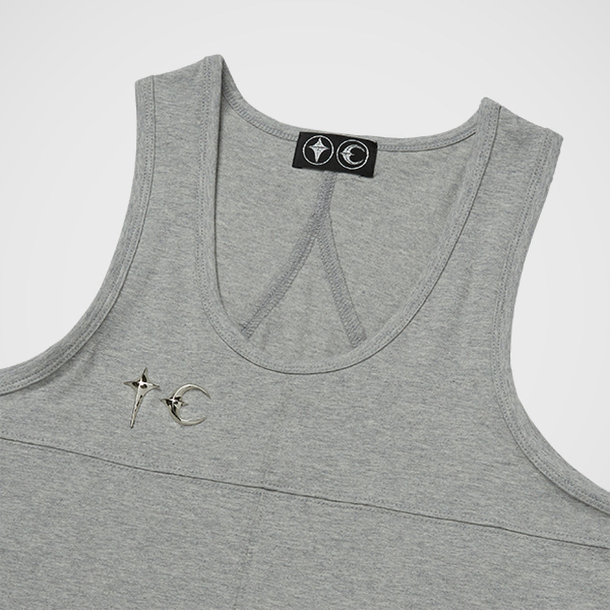 Thug Club TC Tank Top in grey, view 3 of 5