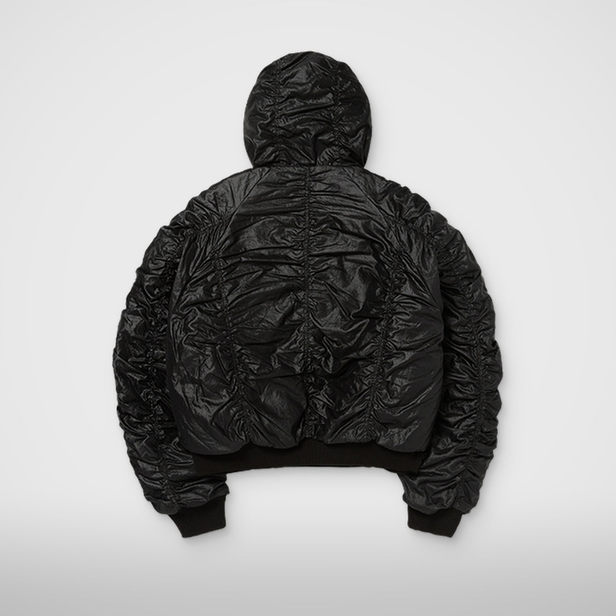 Thug Club Double Flying Bio Jacket in black, view 2 of 4