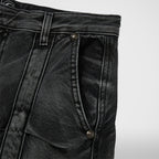 Thug Club Line Gob Denim Pants in black, view 4 of 7