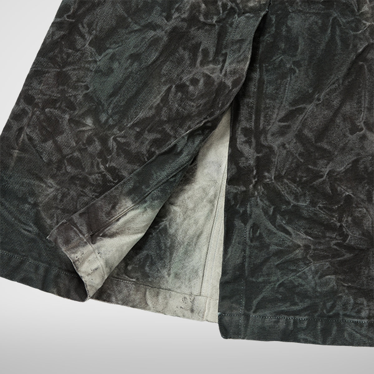 Thug Club Bio Army Skirt in khaki, view 6 of 7