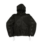 Thug Club TC Bone Cross Hoodie in black/vintage