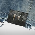 Thug Club TC Extendo Denim Jacket in blue, view 5 of 5
