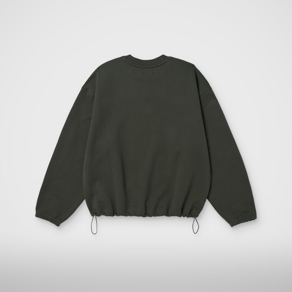 Thug Club Color Emblem Sweatshirt in khaki, view 2 of 5