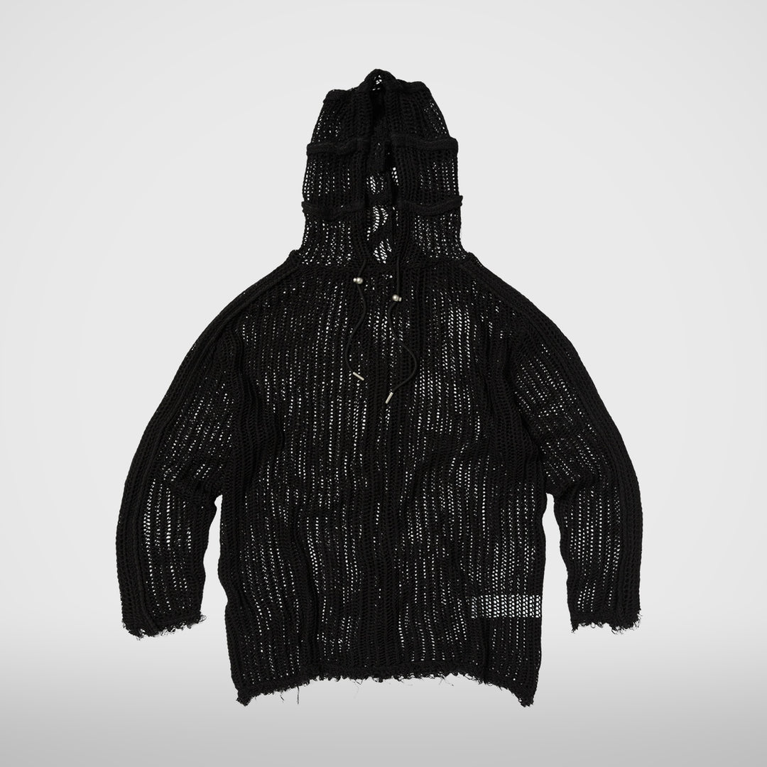 TC Line Mesh Knit Hoodie