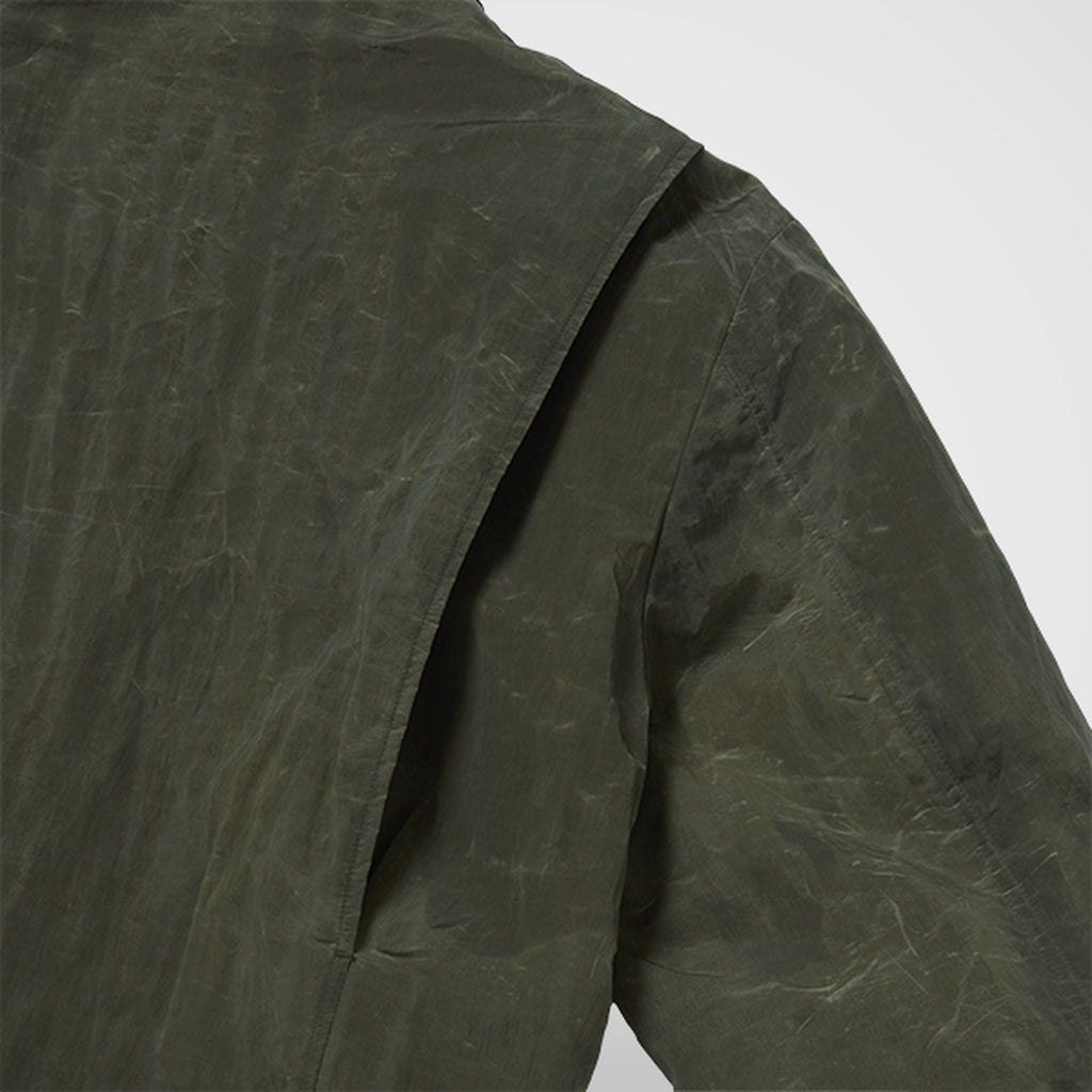 Thug Club Scarred Bio Soldier Jacket in khaki, view 8 of 8