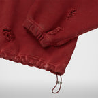 Thug Club Rock Hoodie in red, view 7 of 7