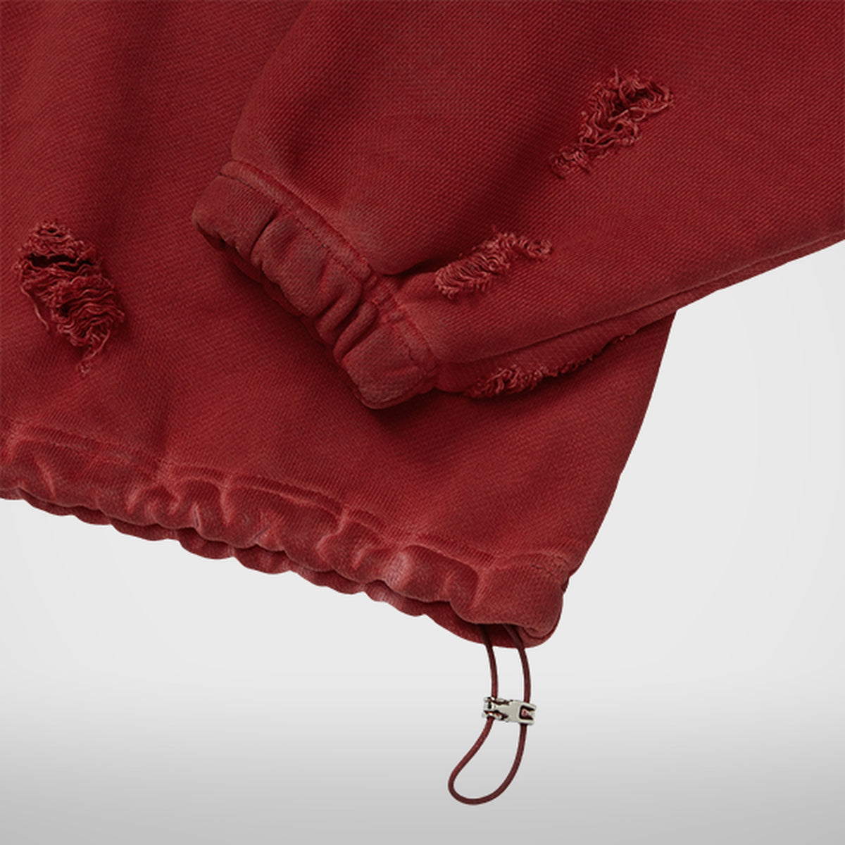 Thug Club Rock Hoodie in red, view 7 of 7