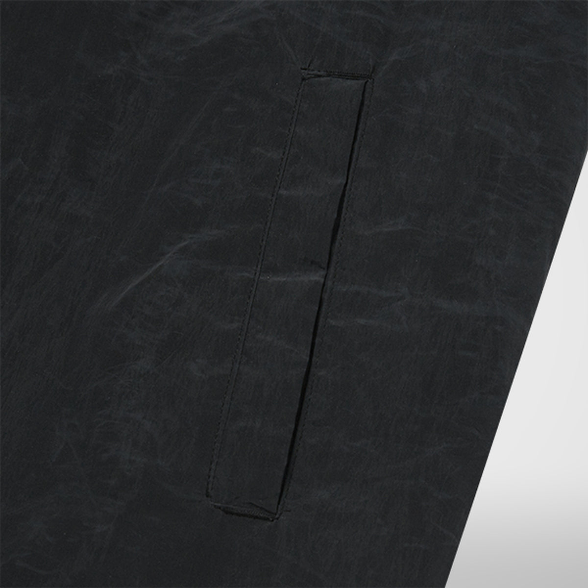 Thug Club Scarred Double Sheltering Poncho in black, view 6 of 8
