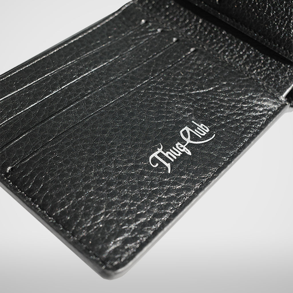 Thug Club Rock Wallet in black, view 4 of 5