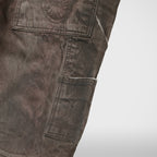 Thug Club Two Tone Washed Carpenter Pants in grey, view 7 of 8