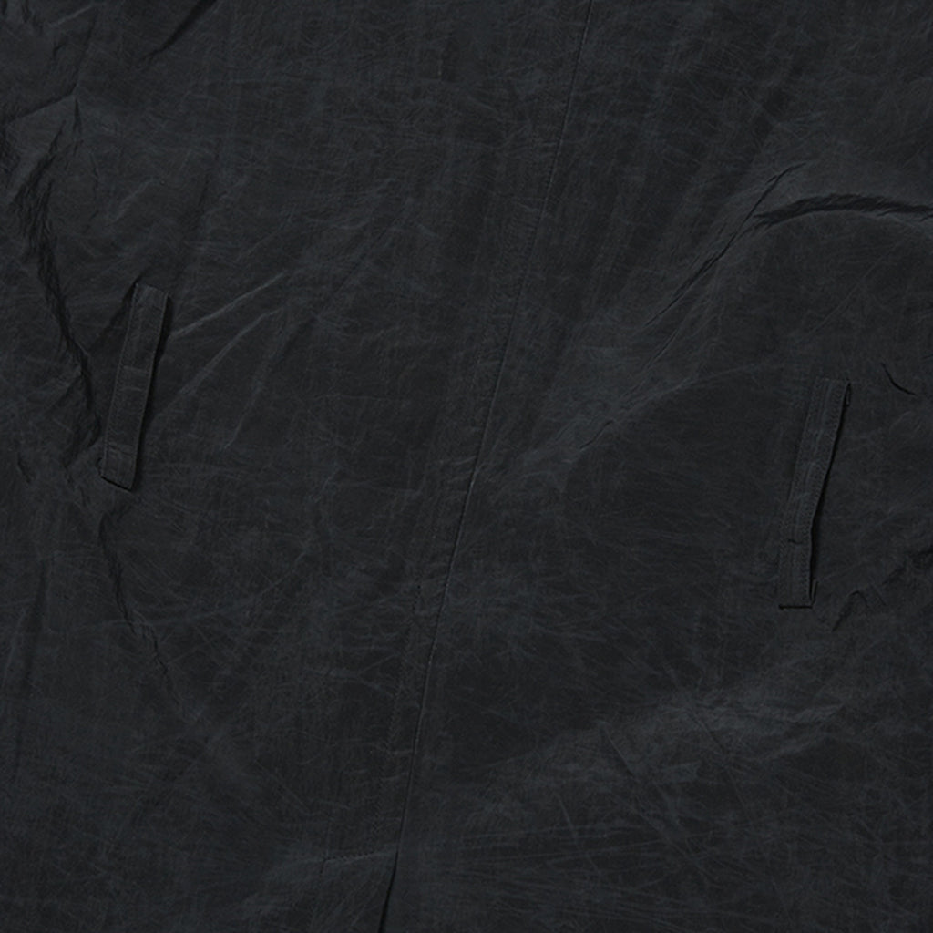 Thug Club Scarred Bio Soldier Trench Coat in black, view 8 of 8